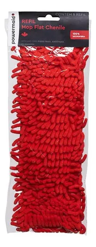 Refil Mop Flat Chenile Microfibra Powermaid